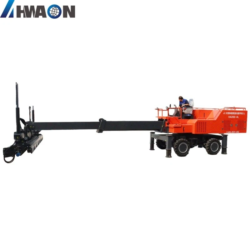 HWAON200-4Ltelescopic Arm Laser Leveling Machine factory