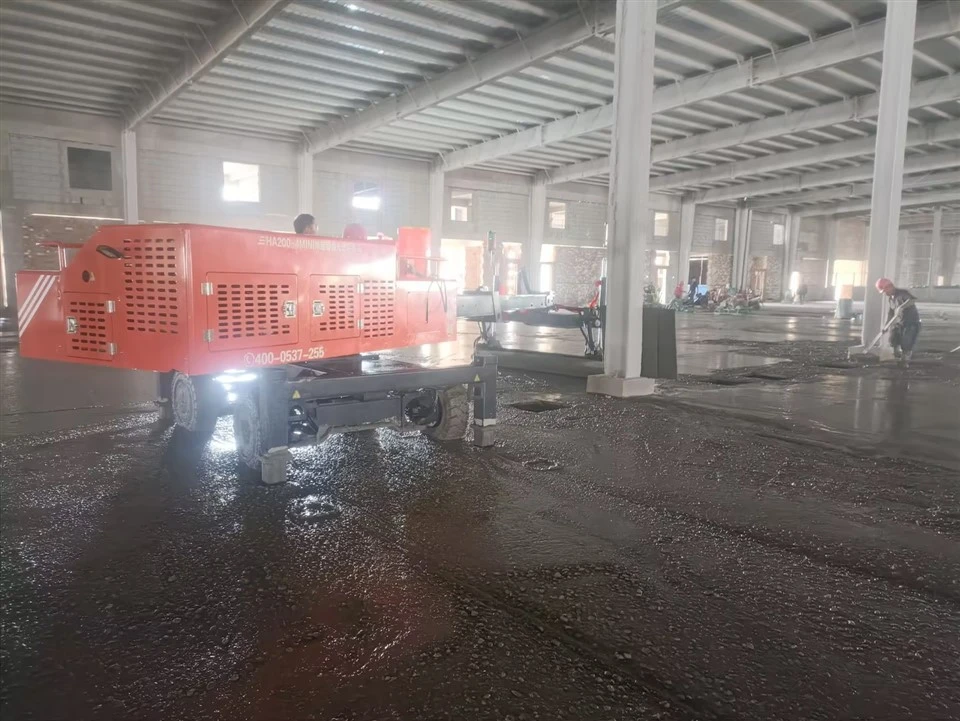 HWAON200-4Ltelescopic Arm Laser Leveling Machine factory